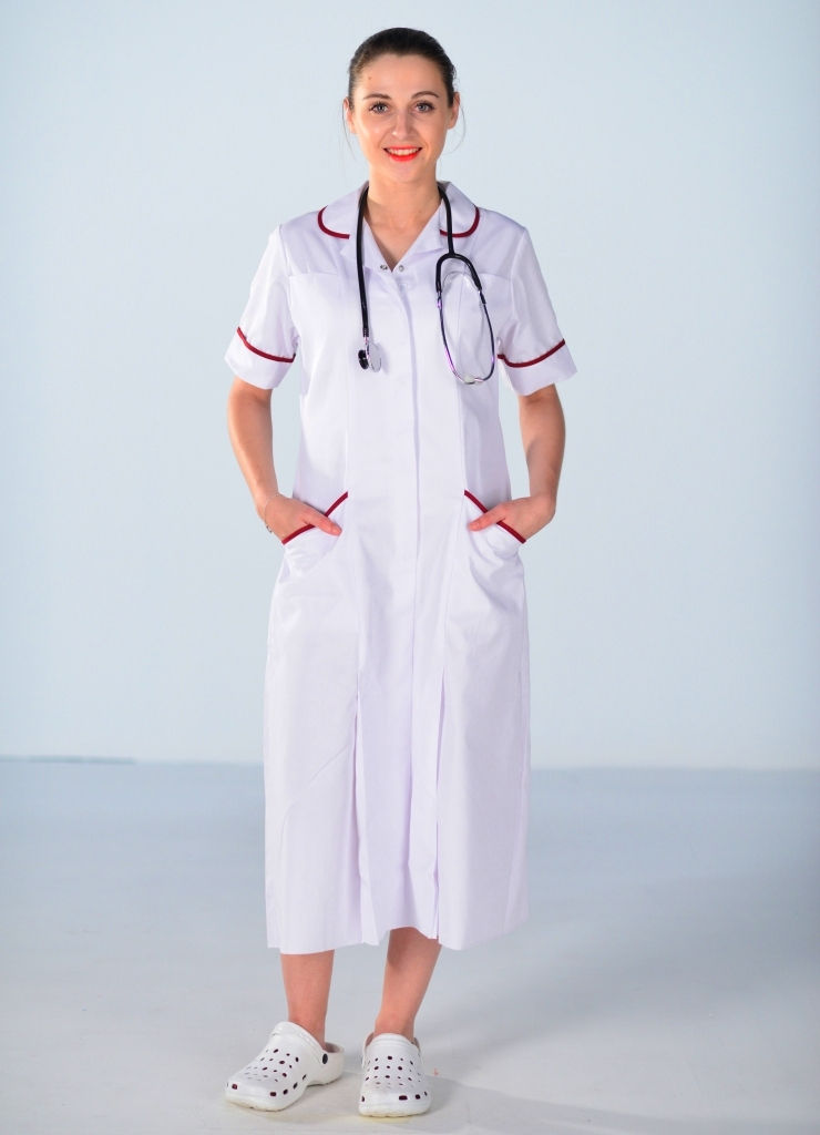 Blouse anglaise infirmiere