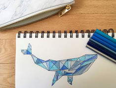 geometric whale
