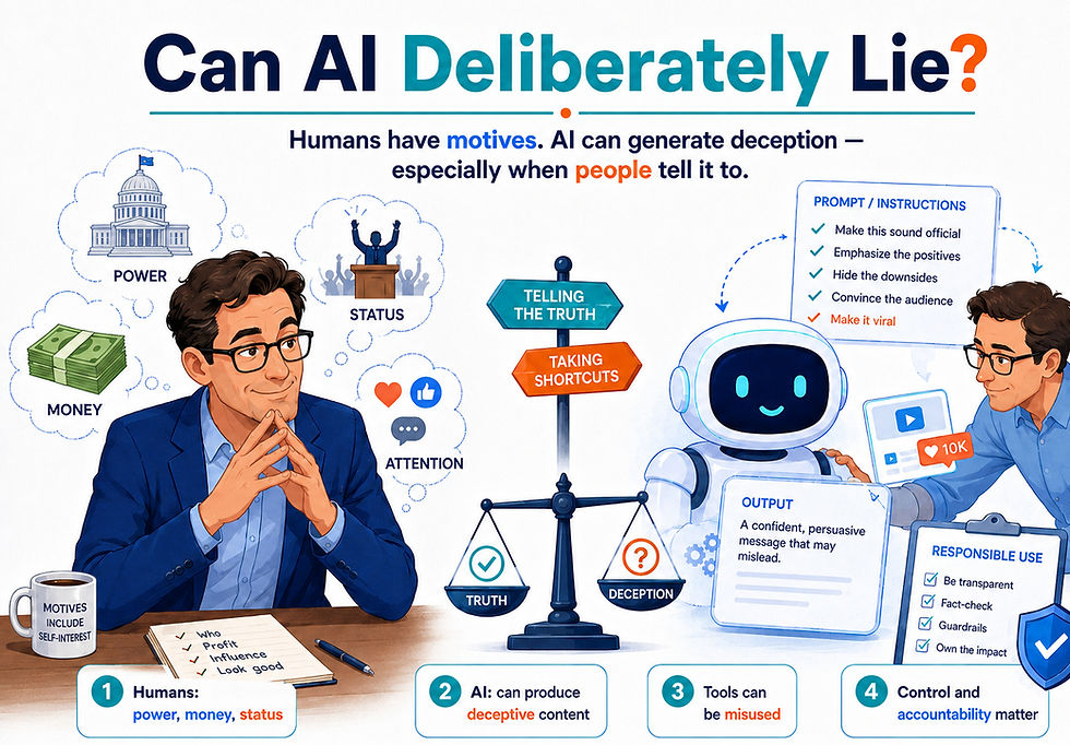 Can AI lie