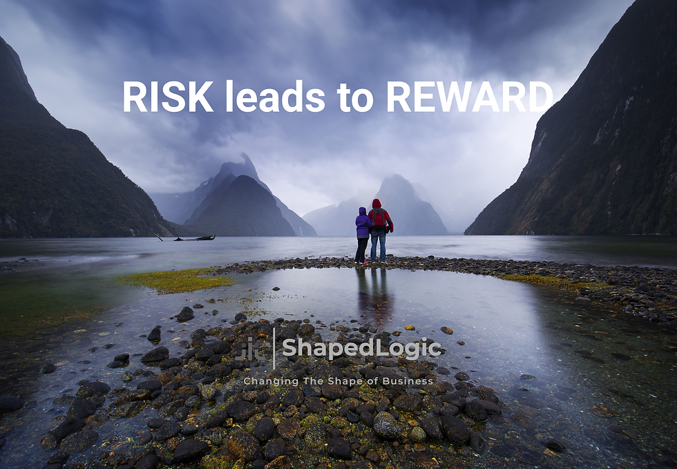 Risk leads to reward a pathway through uncertainty