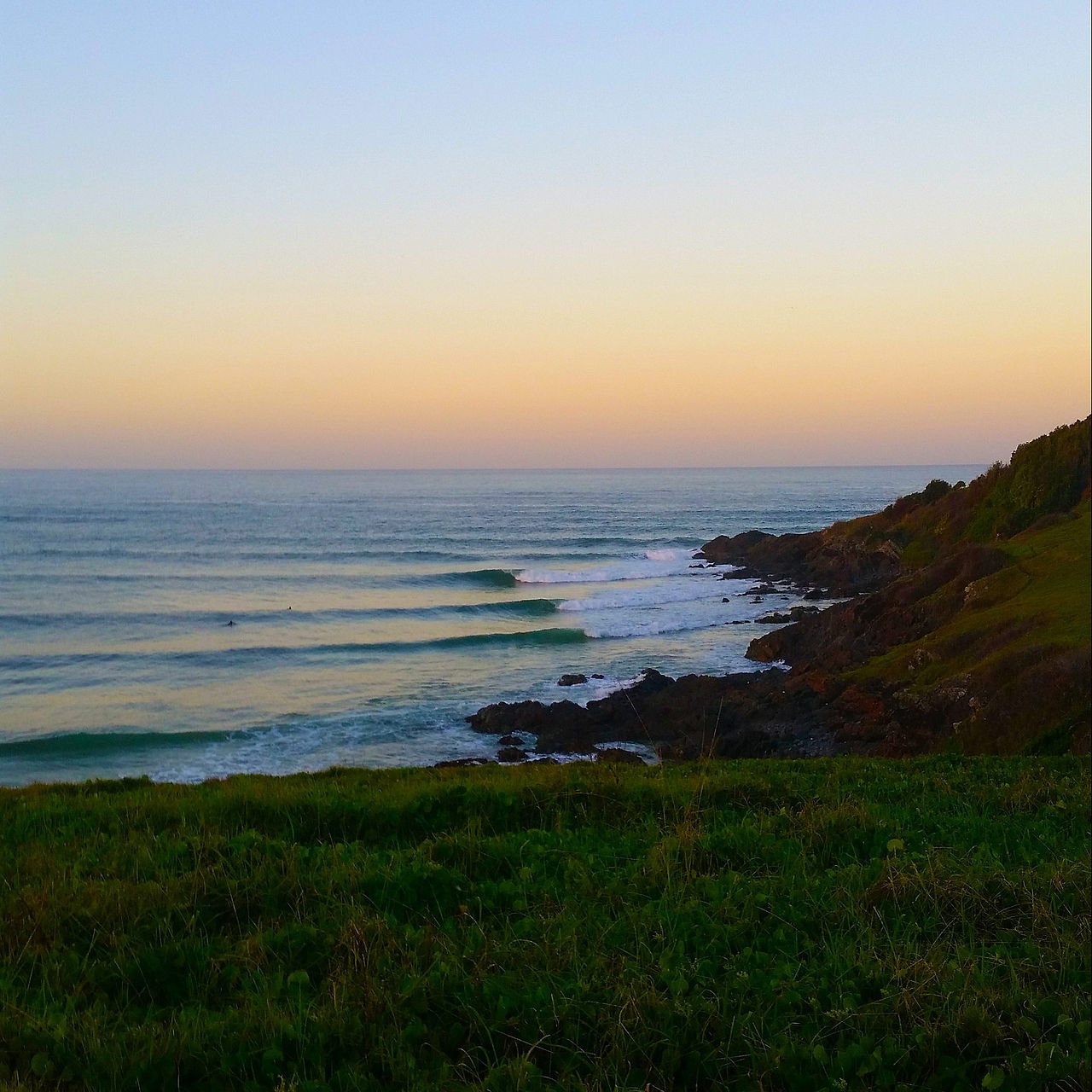 evening ocean view