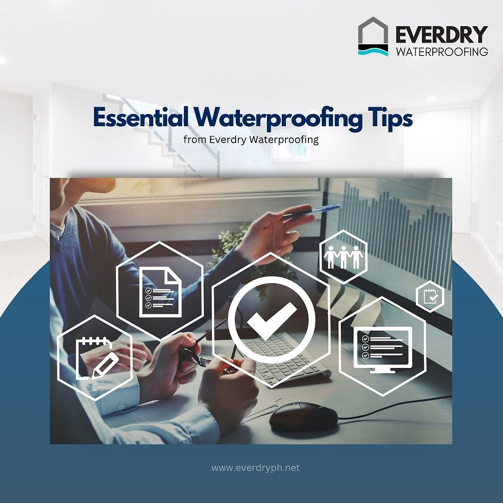 Essential Waterproofing Tips