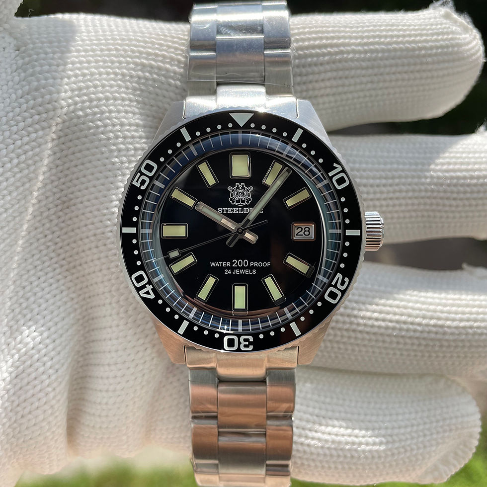 Steeldive SD1962, 62MAS, NH35, Stainless Steel Bracelet