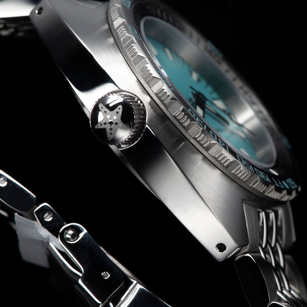 Thumbnail: SEESTERN SUB300T, Light Blue, NH35, Sapphire, Lume, 200m Diver, Diving, BNIB
