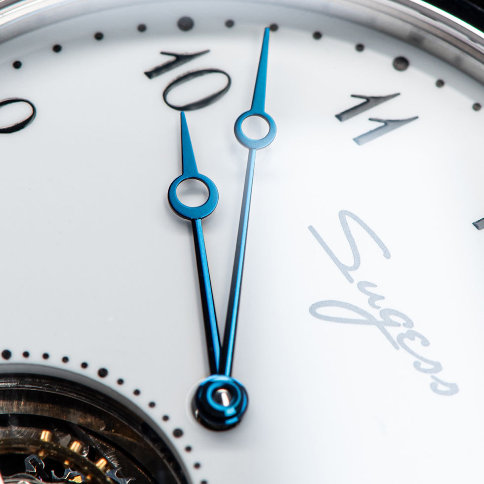 Thumbnail: Seagull ST8230 Sugess Coaxial Tourbillon Enamel 41mm Sapphire Arabic DisplayBack