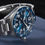 Thumbnail: SEESTERN Skindiver, Blue, NH35, Sapphire, Lume, 200m Diver, Ratcheting Clasp