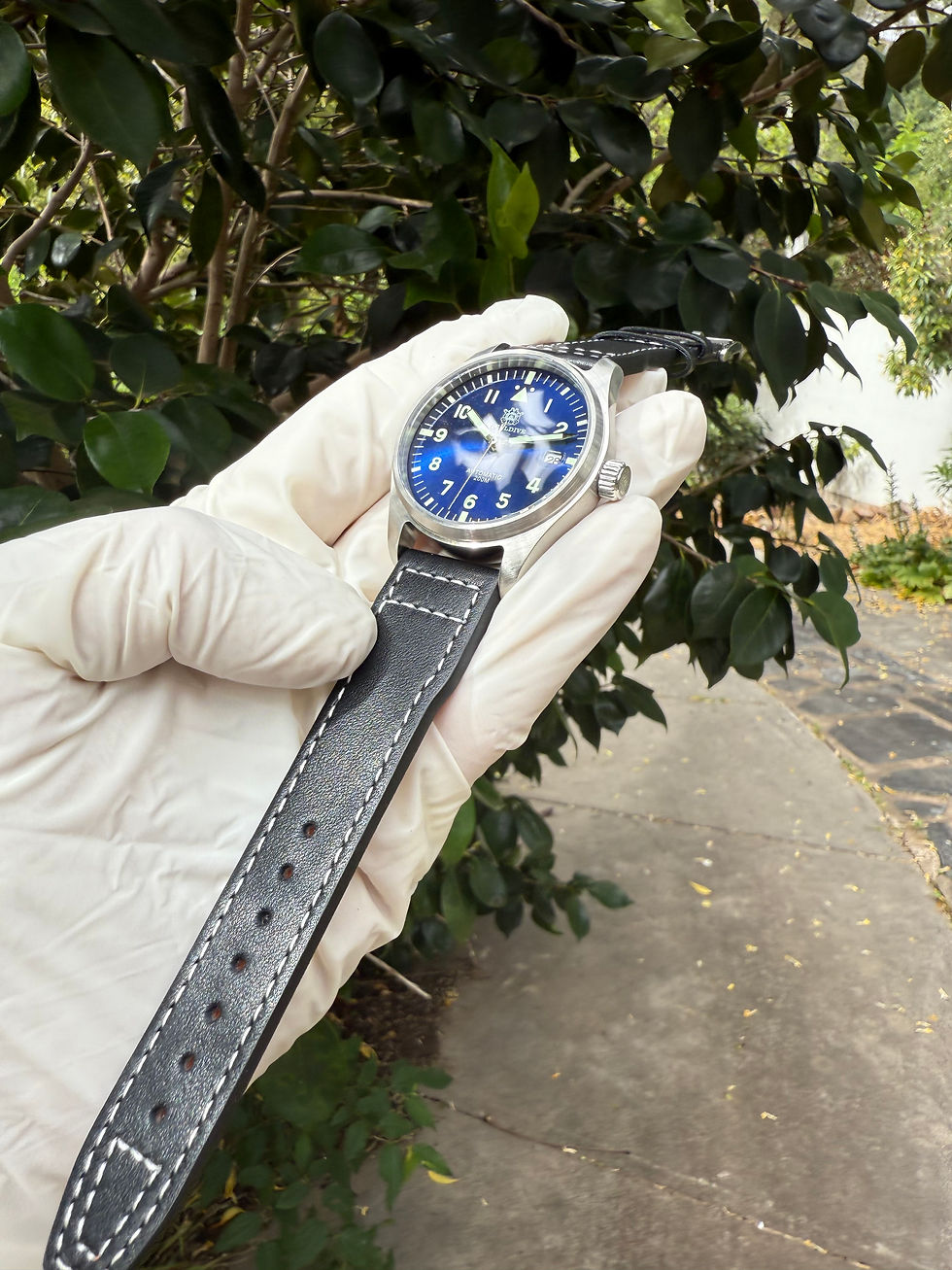 Thumbnail: Steeldive SD1940, Mark XVIII Flieger, NH35, Sapphire, Blue,Lume,200m Diving,BNIB