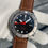 Thumbnail: Steeldive Steelflier SF752, Black, NH35, Sapphire, Lume, Diving, Leather, BNIB