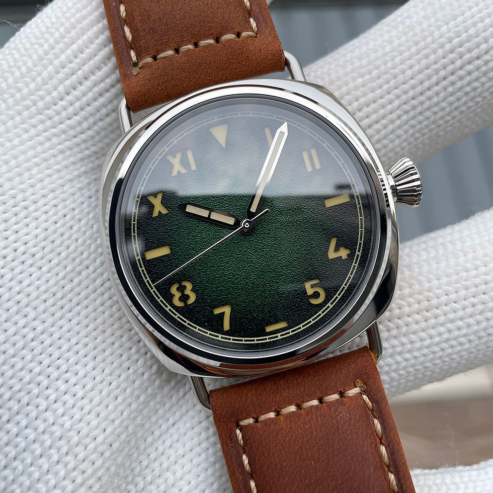 Thumbnail: Steeldive SF760, V2, California Dial, NH35, DD AR Sapphire, Lume, Green, Diving