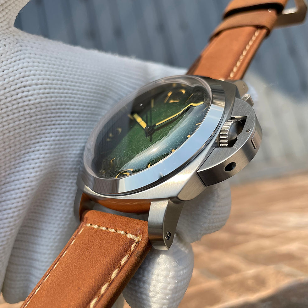 Thumbnail: Steeldive SF767, NH35, DD Sapphire, Lume, Crown Guard, Green, 1000m Diving, BNIB