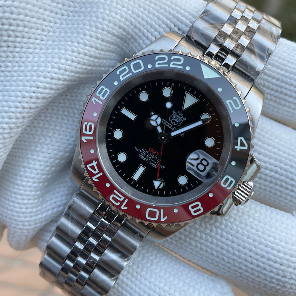 Steeldive SD1993, GMT, 'Coke', NH34, Sapphire, Lume, 300m Diver, Diving, BNIB