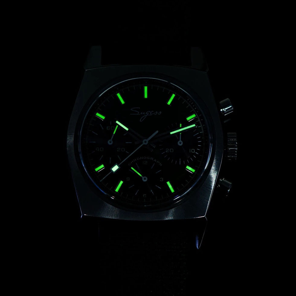 Thumbnail: Seagull Sugess ST1902 Panda 37mm Special Chronograph Domed Sapphire 2 Strap 1963