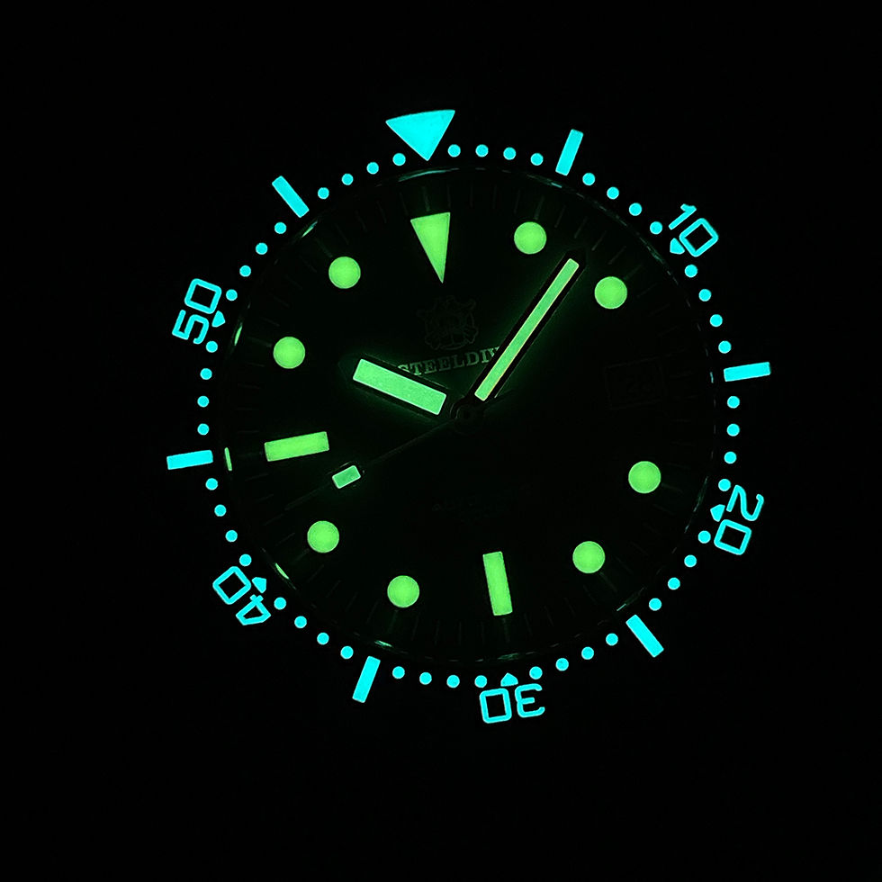 Thumbnail: Steeldive SD1979, 50 Atmos, NH35, AR Sapphire, Lume, 200m Diving, BNIB