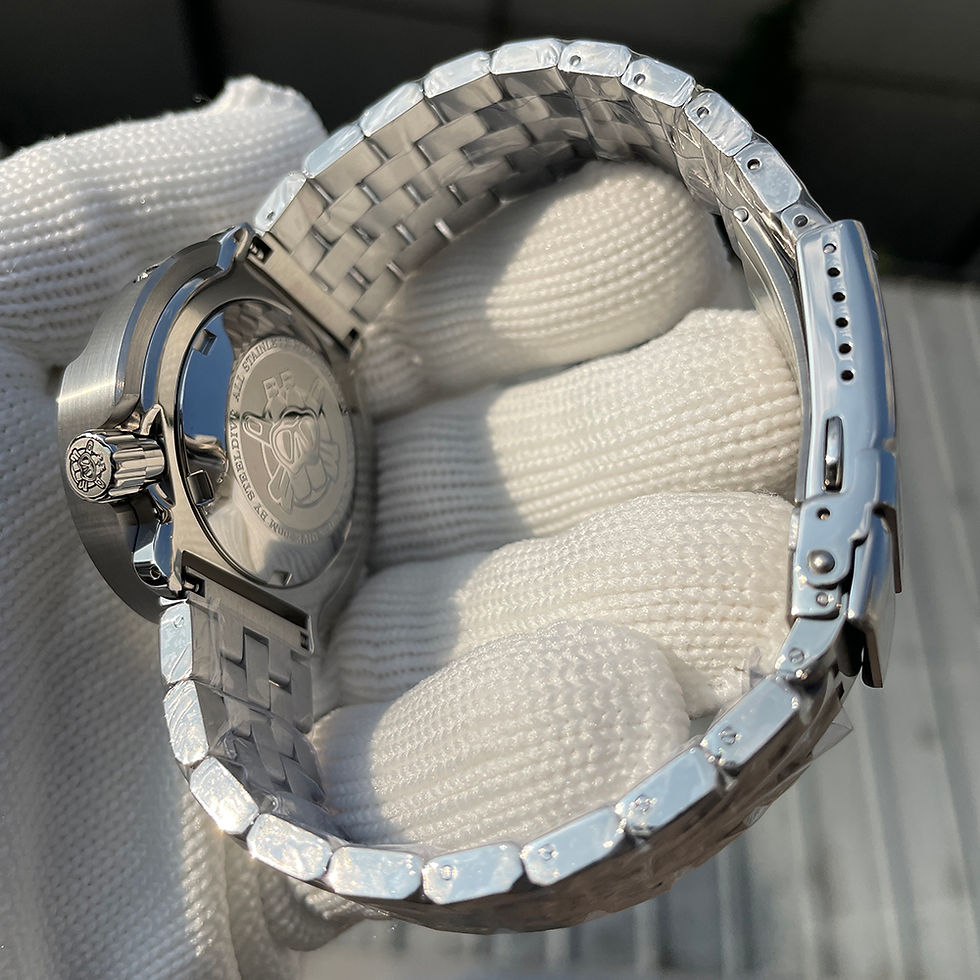 Thumbnail: Steeldive SD1986, TUNA, NH35, Steel Bezel, Sapphire, Lume, White, Bracelet, BNIB