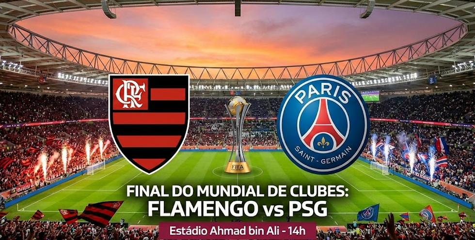 Flamengo x PSG: acompanhe a audiência em tempo real da Final do Mundial de Clubes