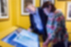 Couple using Spike Island database