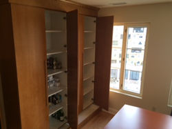 Cabinet designed and built