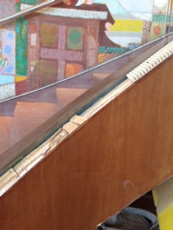 Flexboard set up the staircase