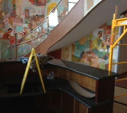 Original Veneer removed