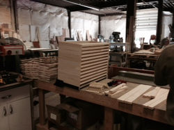 Dartboard pieces coming together