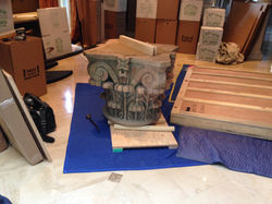 How to move a 700 pound table base