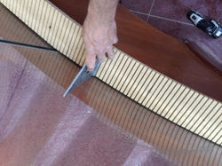 Going up the staircase