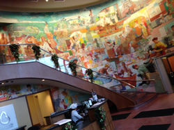 Brown Shoe Staircase