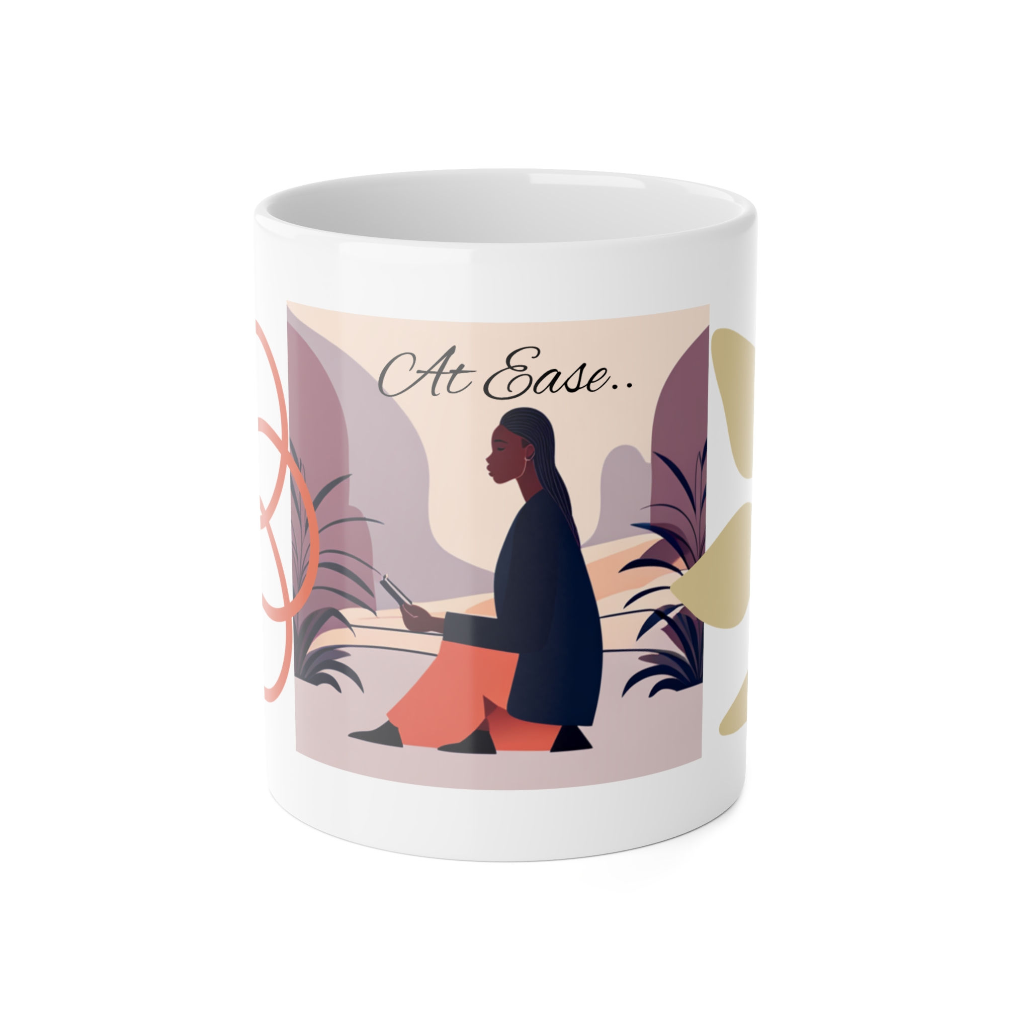 White Ceramic Mug, 11oz