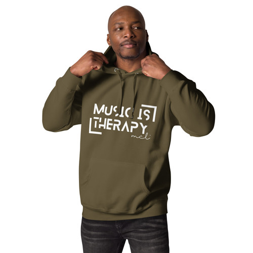 Music Is Therapy Unisex Hoodie | MCLive