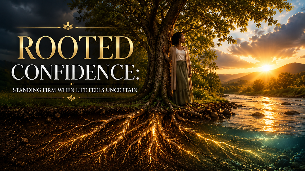 Rooted Confidence: Standing Firm When Life Feels Uncertain