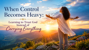 When Control Becomes Heavy: Learning to Trust God Instead of Carrying Everything