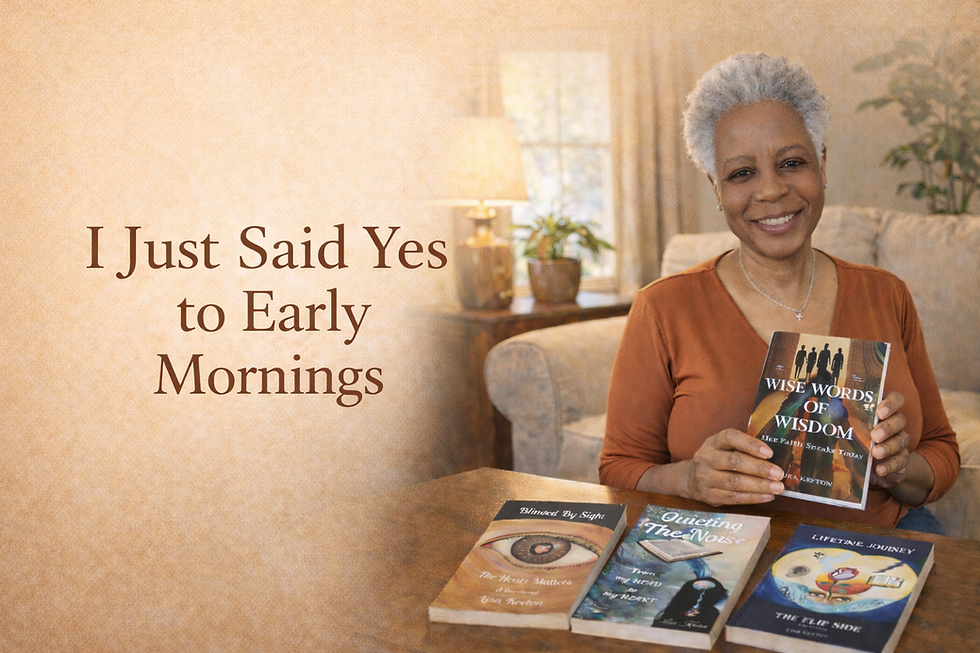 I Just Said Yes to Early Mornings