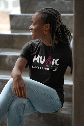 Music Is My Love Language Unisex Classic Tee | MCLive