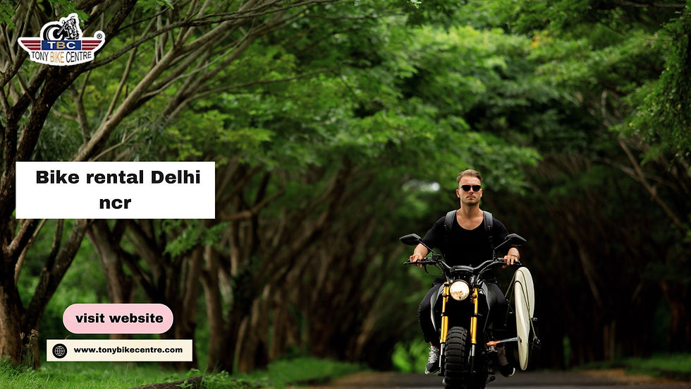 Bike rental Delhi ncr
