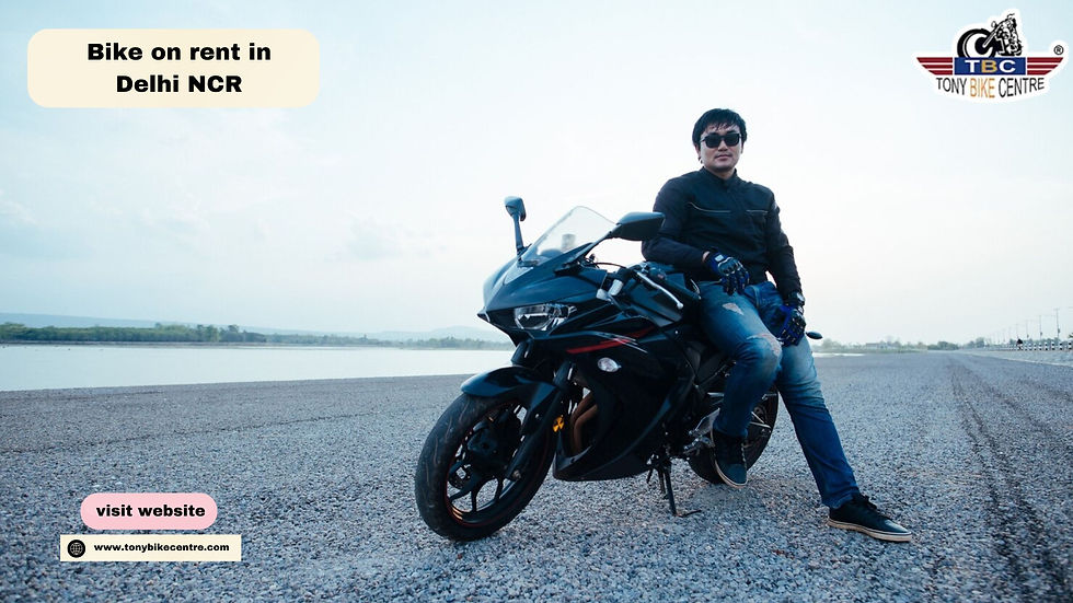 Bike on rent in Delhi NCR