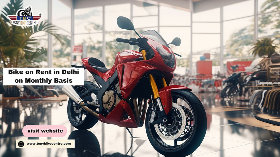 Bike on Rent in Delhi on Monthly Basis