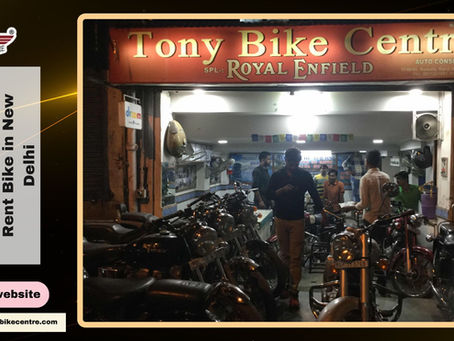 rent bike New Delhi