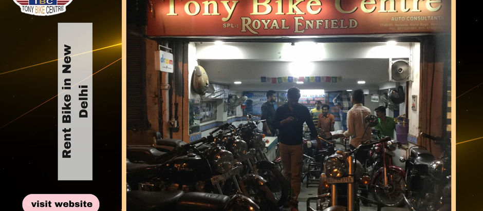rent bike New Delhi
