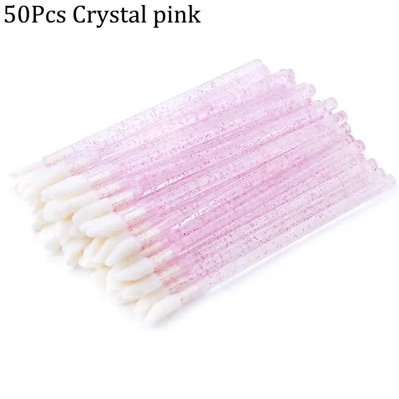 Thumbnail: 50Pcs Disposable Eyelash Brush Lashes Lipstick Micro Brushes