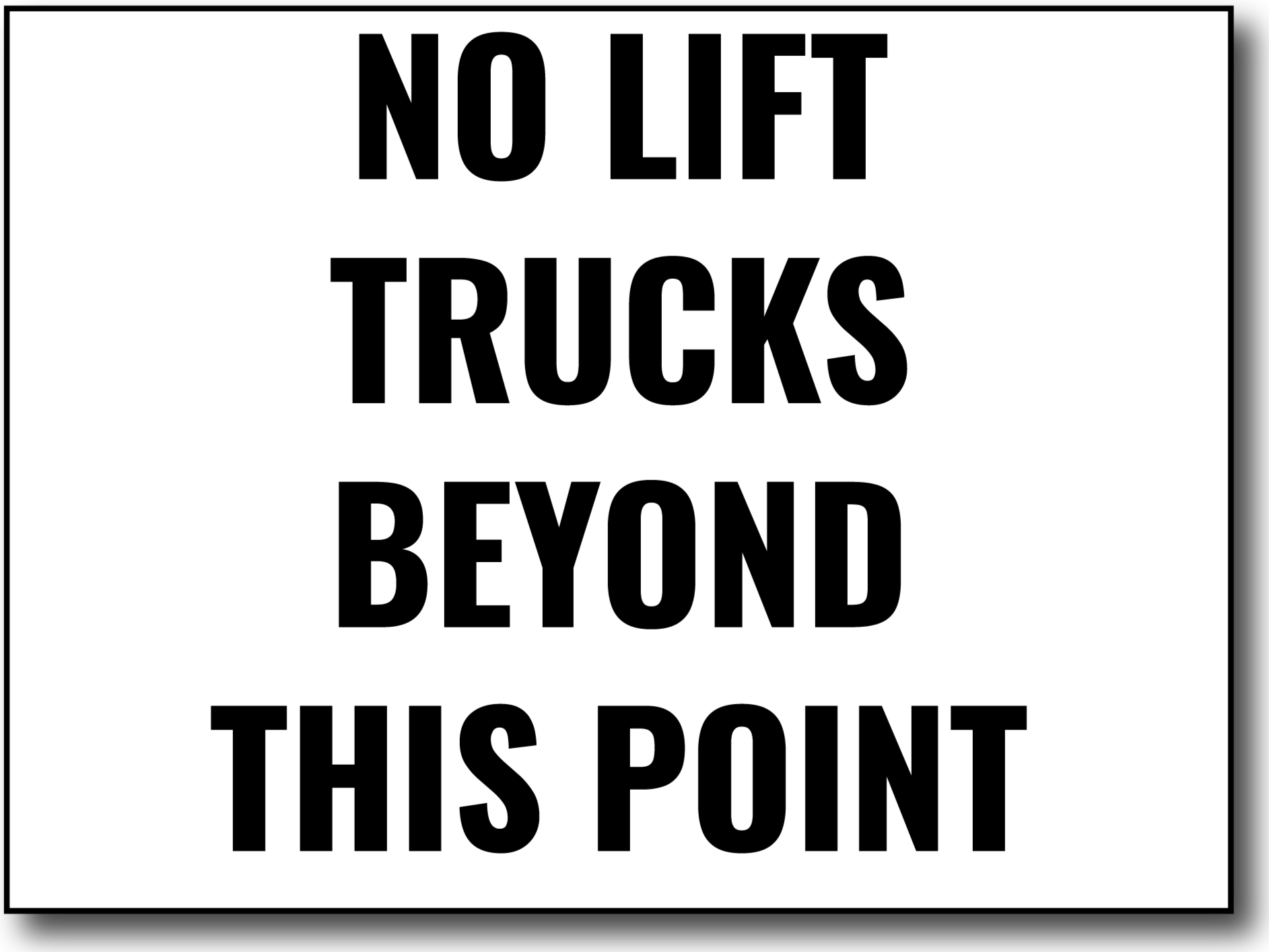 Warning Lift Trucks