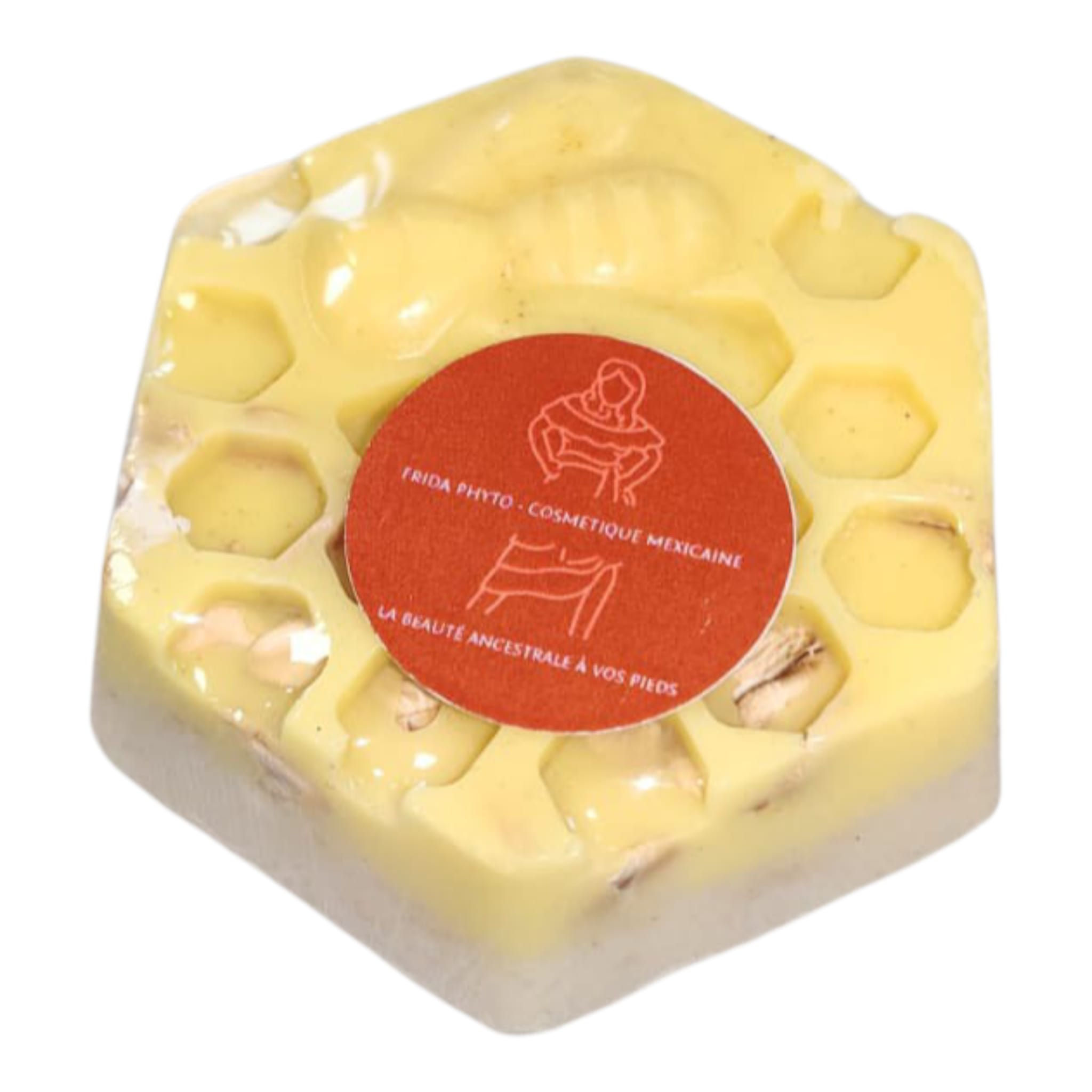 Savon artisanal à l'avoine, miel et vitamine E (Vegan)