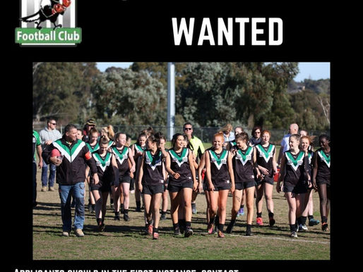 U18 GIRLS COACH WANTED – DONVALE FC