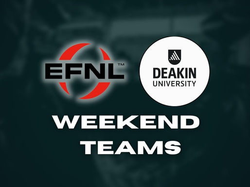 Deakin University Weekend Teams – 1/9-2/9