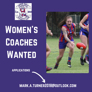 WOMEN’S COACHES WANTED – UFTG