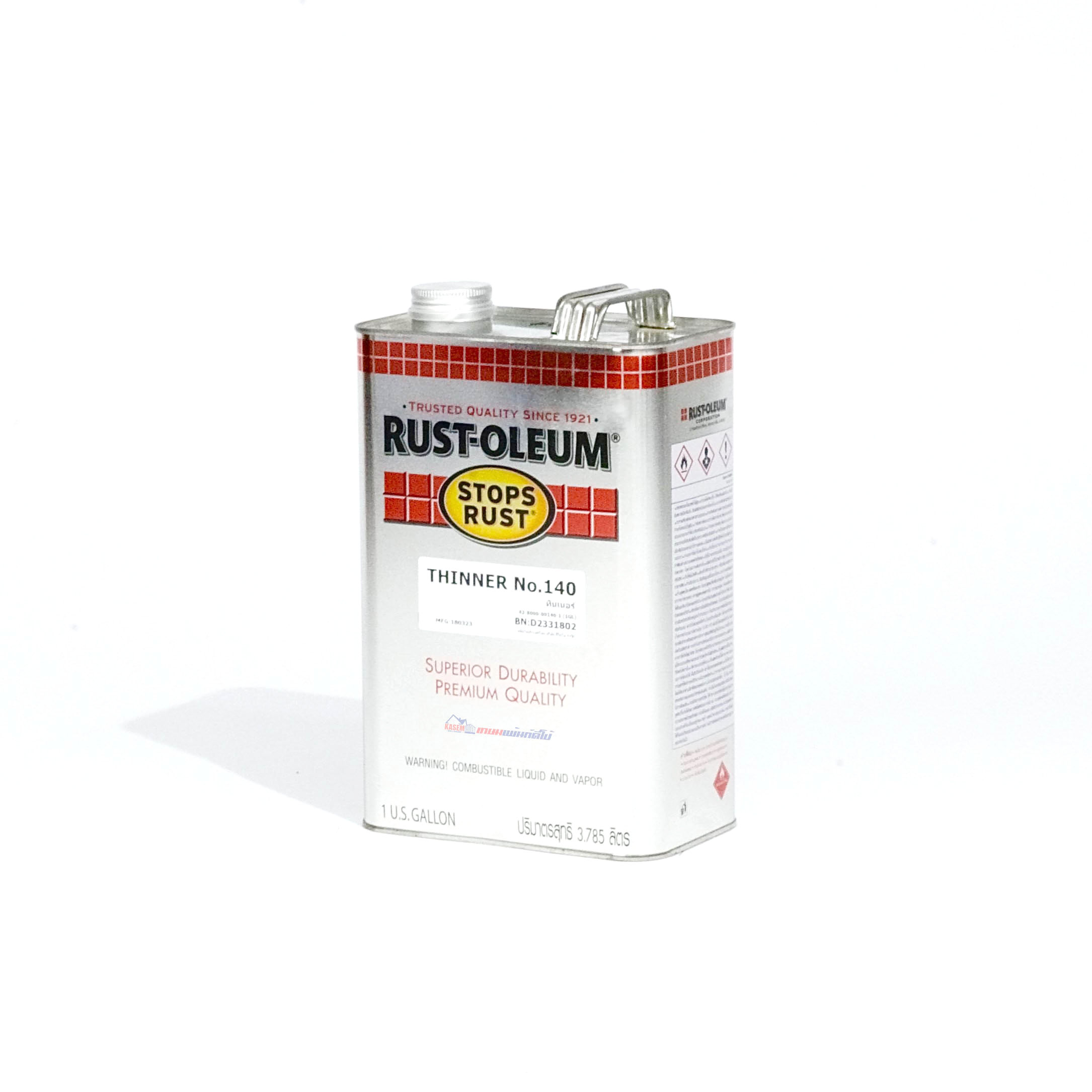 Rust Oleum Thinner No.140 ทินเนอร์ รัสโอเลี่ยม ผสมสีทนความร้อน