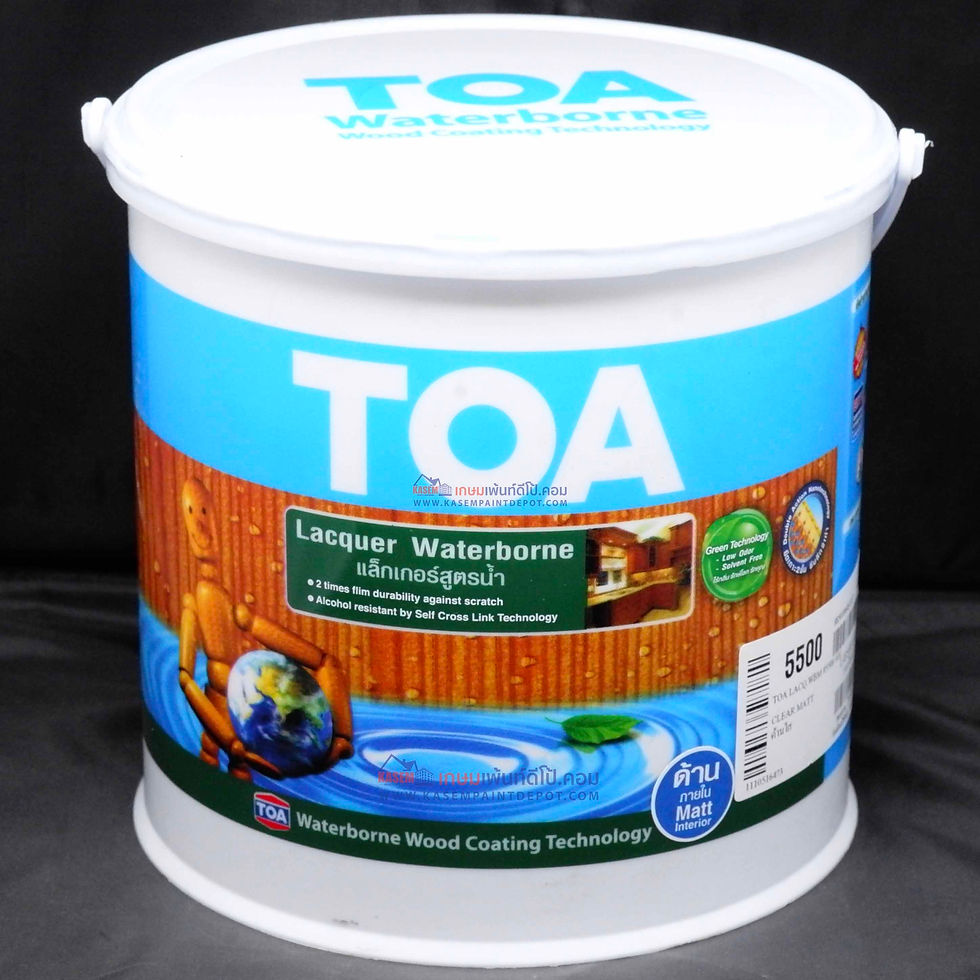 ภาพขนาดย่อ: แลคเกอร์ด้าน ทีโอเอ สูตรน้ำ TOA Lacquer Waterbourne Clear Matt ขนาดแกลลอน