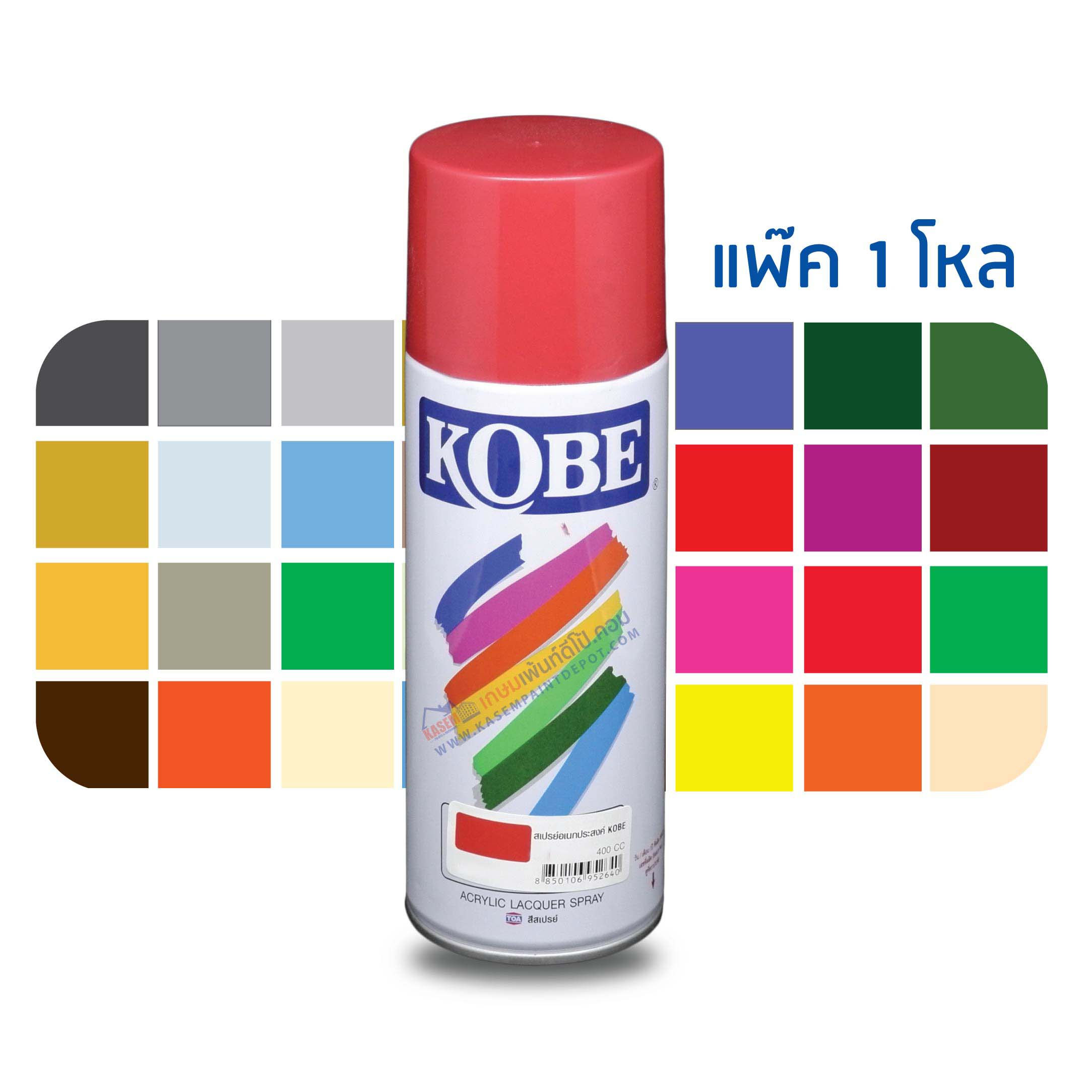 สีสเปรย์โกเบ TOA KOBE Spray Paint ยกโหล