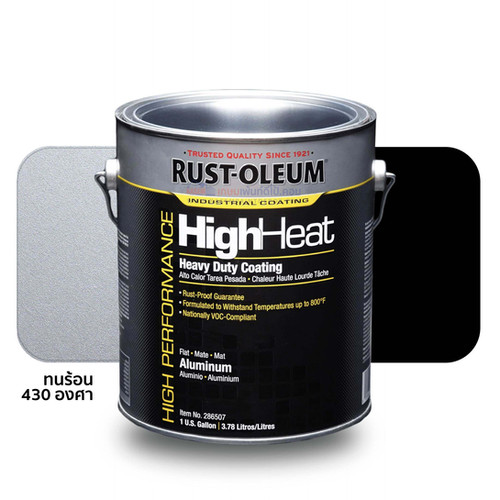 Rust Oleum Heat Resistance Paint สีทนความร้อน รัสต์โอเลี่ยม ระบบ 4200