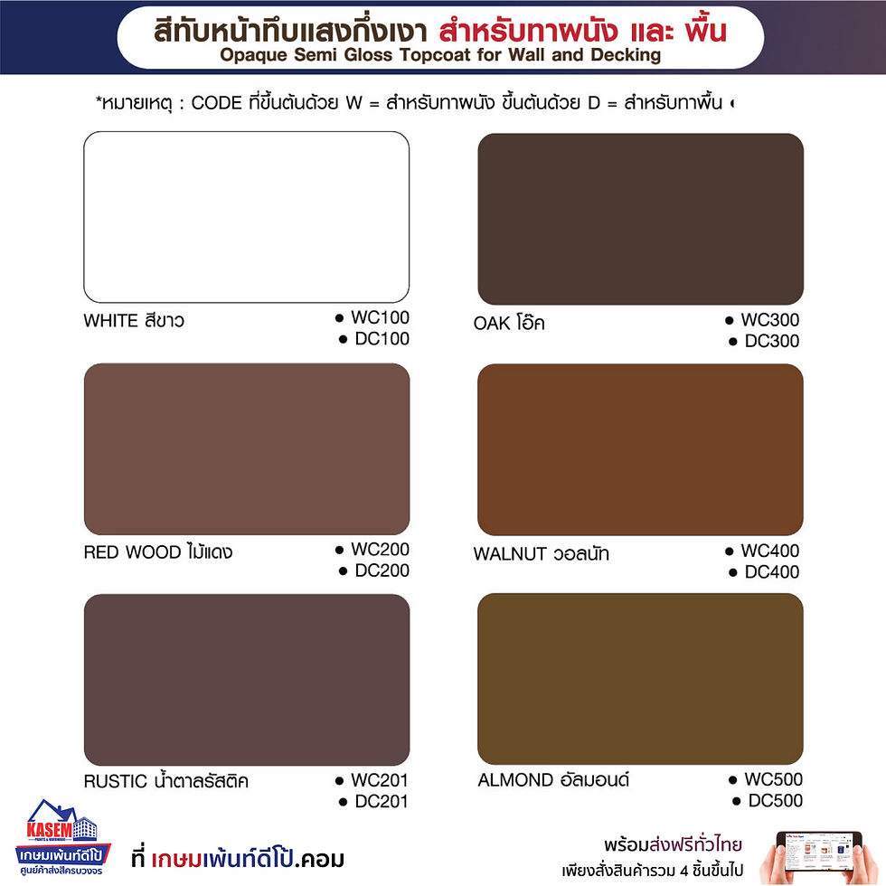 ภาพขนาดย่อ: TOA FiberStain Ultimate  ทีโอเอ ไฟเบอร์ สเตนอัลติเมท ทึบแสง กึ่งเงา