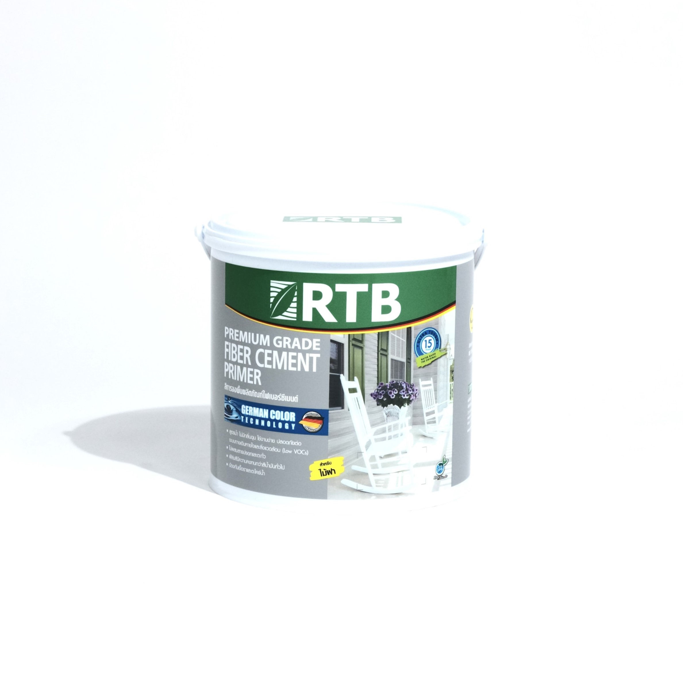RTB  Fiber Cement Primer รองพื้นสำหรับไฟเบอร์ซีเมนต์ ไม้ฝา ไม้เทียม